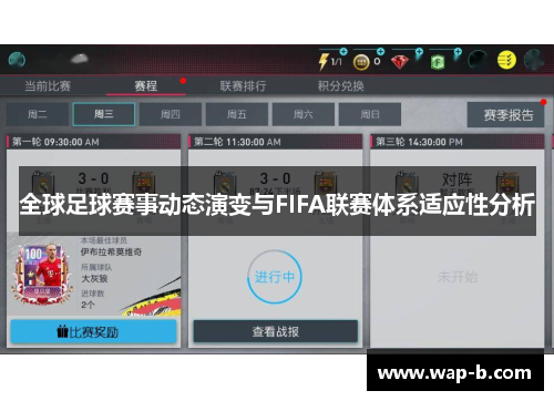 全球足球赛事动态演变与FIFA联赛体系适应性分析 全球足球赛事动态演变与FIFA联赛体系适应性分析
